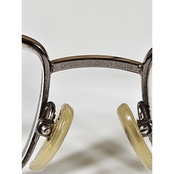 Pentax Men's DP600 PTX Z87-2+ BROWN EYEGLASSES 52-18 140 FRAMES ONLY - Picture 13 of 16